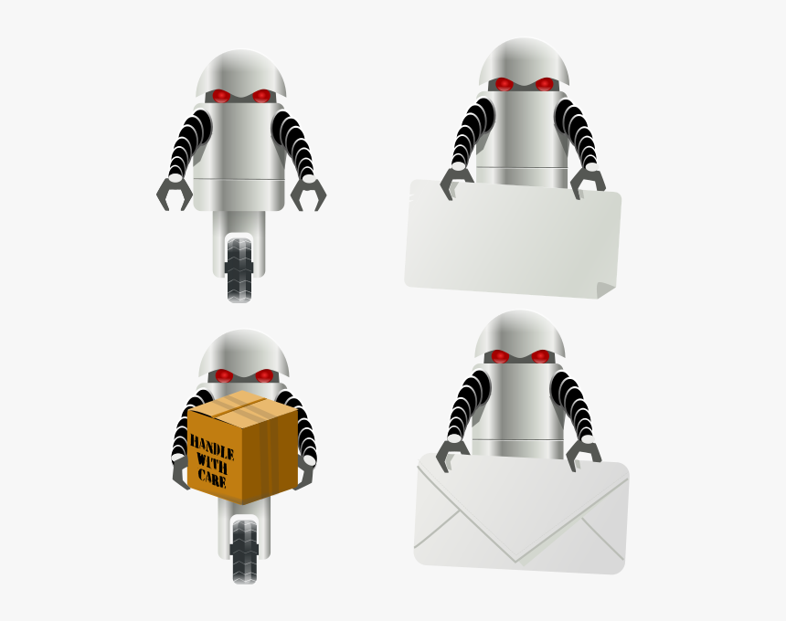 Robot Carrying Things Png Clip Arts - Robot Clip Art, Transparent Png, Free Download