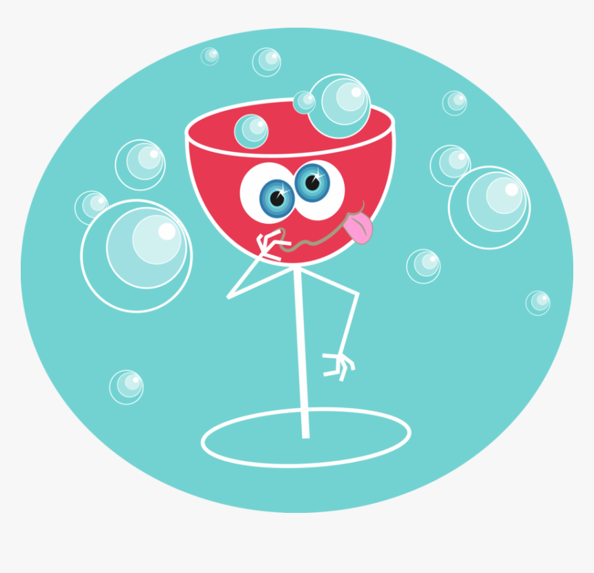 Wine Glasses Cartoon Drunk, HD Png Download, Free Download