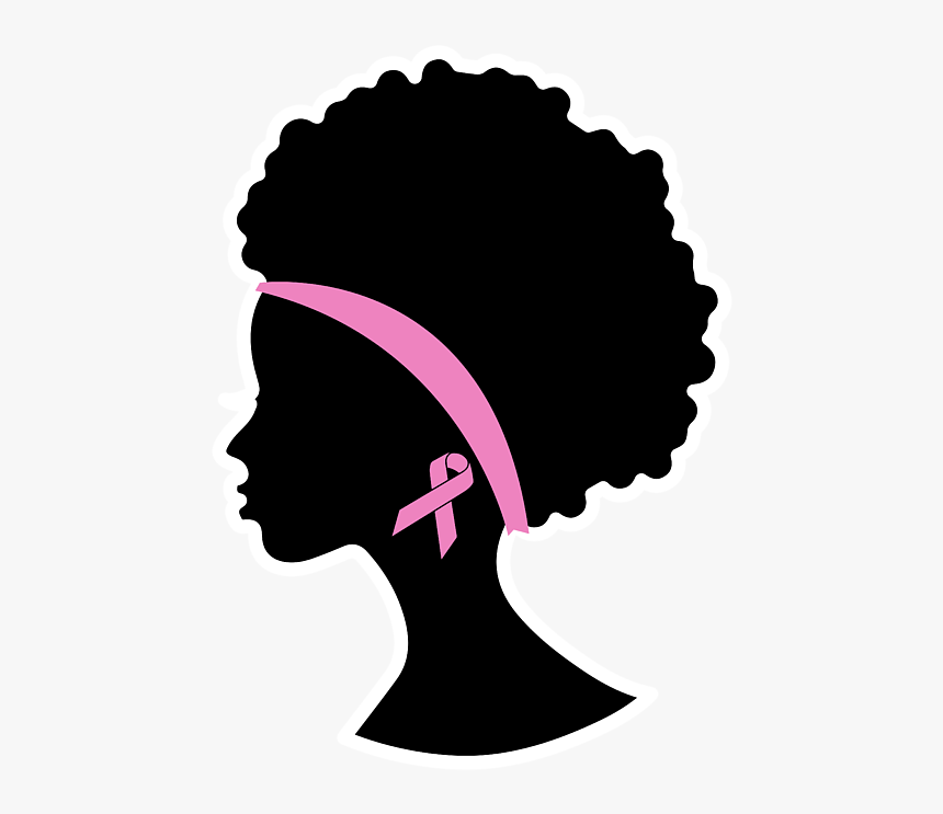 Breast Cancer African American With Words, HD Png Download, Free Download