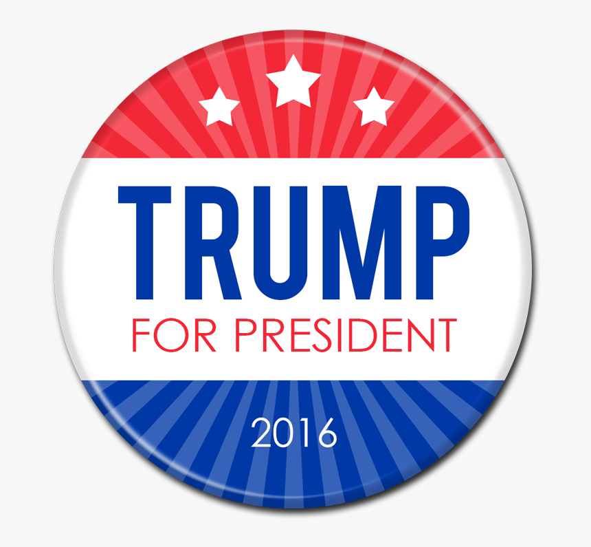 Trump For President Buttons, Donald Trump Buttons, - Vote For Sylvester Turner, HD Png Download, Free Download