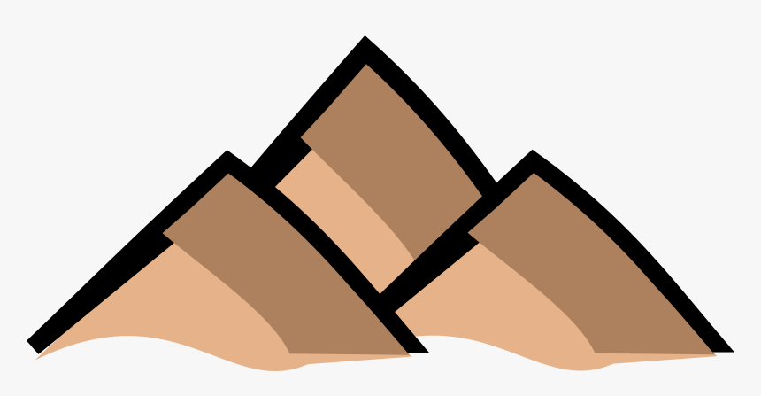 Small Map Mountains Clipart - Map Symbol For Mountains, HD Png Download, Free Download