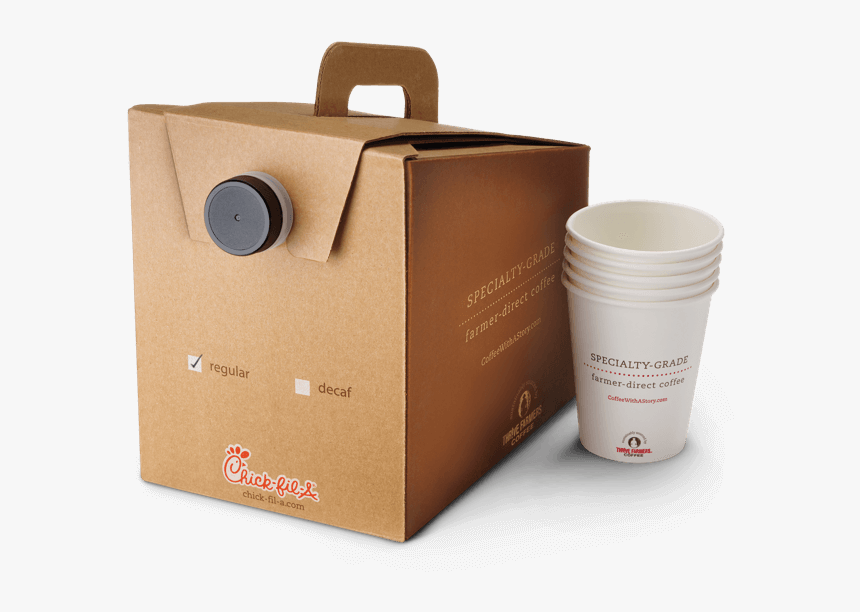 Coffee - Chick Fil A Coffee Box, HD Png Download, Free Download