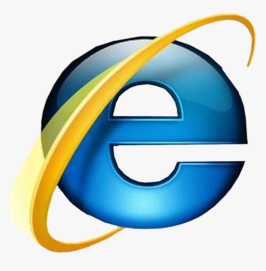 Internet Explorer Logo Png - Symbol Of Internet Explorer, Transparent Png, Free Download