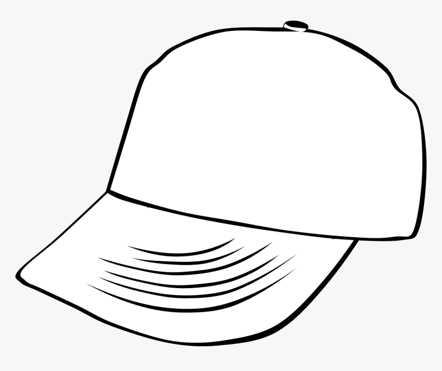 Cap Clipart Black And White, HD Png Download, Free Download