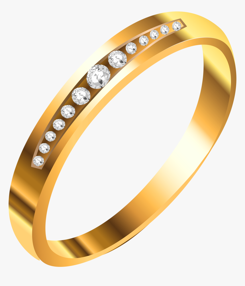 Gold Ring In Png, Transparent Png, Free Download