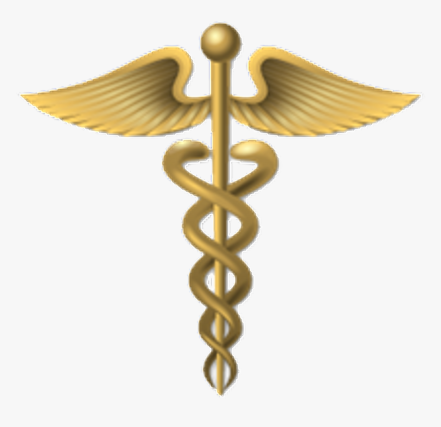 Staff Of Hermes Caduceus As A Symbol Of Medicine Portable - Transparent Background Caduceus Logo Png, Png Download, Free Download