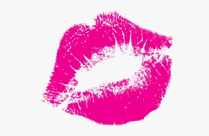 Lipstick Kiss Clip Art - Pink Lipstick Kiss Png, Transparent Png, Free Download