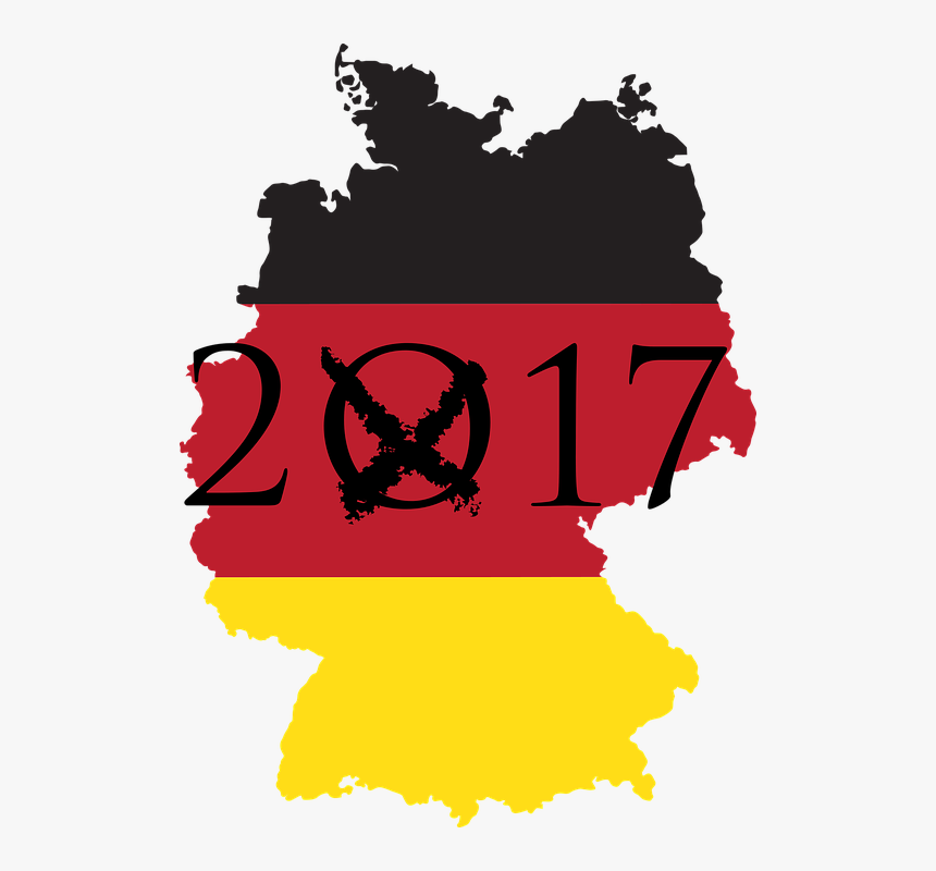 Transparent Sektglas Clipart - Map Germany Flag Icons Png, Png Download, Free Download