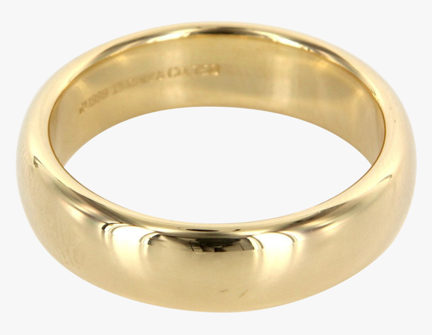 Cheap 18 Carat Gold Wedding Rings Unique Wedding Rings - Tiffany Engage Ring Gold, HD Png Download, Free Download