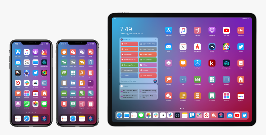 Mixing And Matching Apps With Macstories Shortcuts - Ios 13.1 Shortcuts, HD Png Download, Free Download