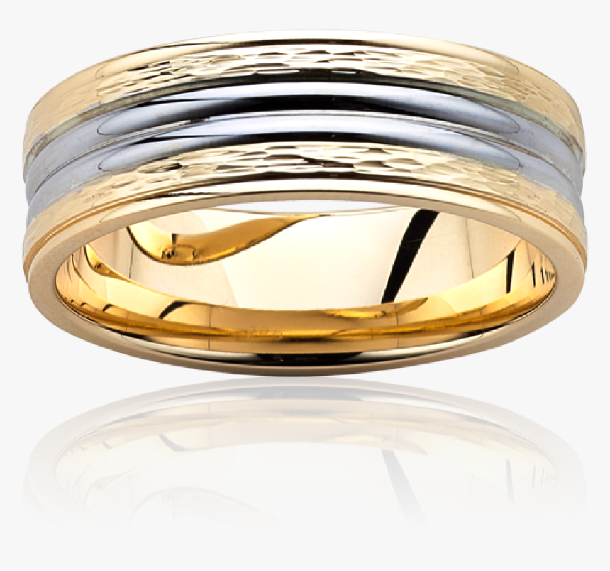 W&d Rings Men’s 18ct Gold Wedding Ring - Engagement Ring, HD Png Download, Free Download
