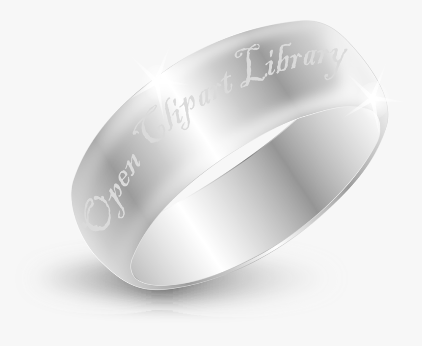 Platinum,wedding Ring,ring - Transparent Silver Ring, HD Png Download, Free Download