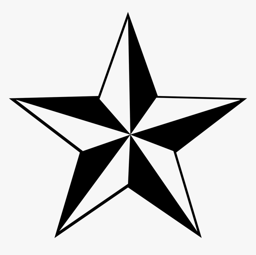 Tattoo Drawing Star, HD Png Download, Free Download