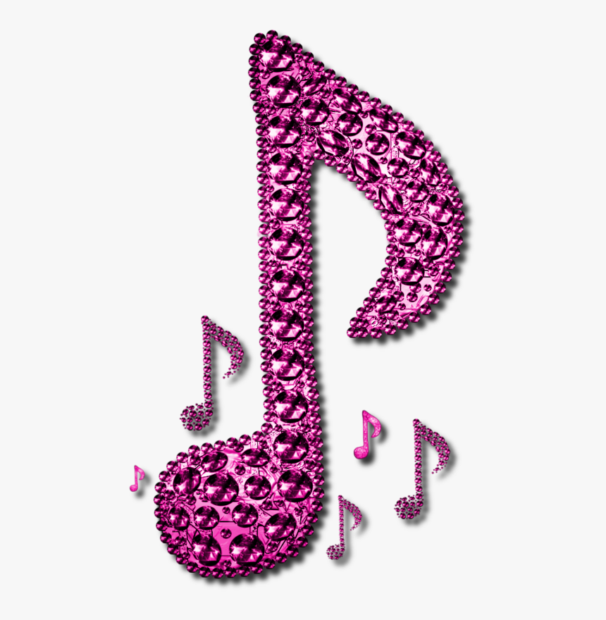 Pink Music Note Png Widescreen 2 Hd Wallpapers - Pink Musical Notes, Transparent Png, Free Download