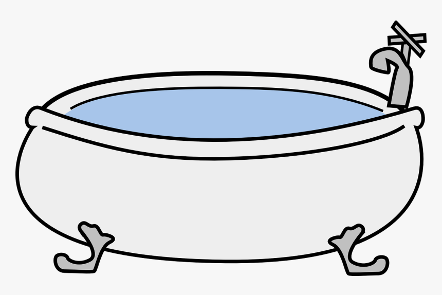 Bathtub Clip Art, HD Png Download, Free Download