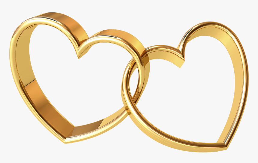 Transparent Wedding Rings Png Heart Wedding Rings Png, Png Download