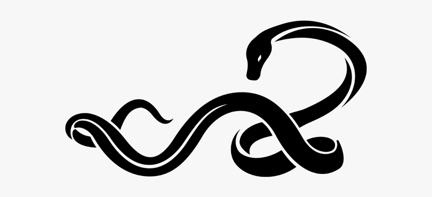 Snake Free Frame Clipart - Snake Tattoo Transparent, HD Png Download, Free Download