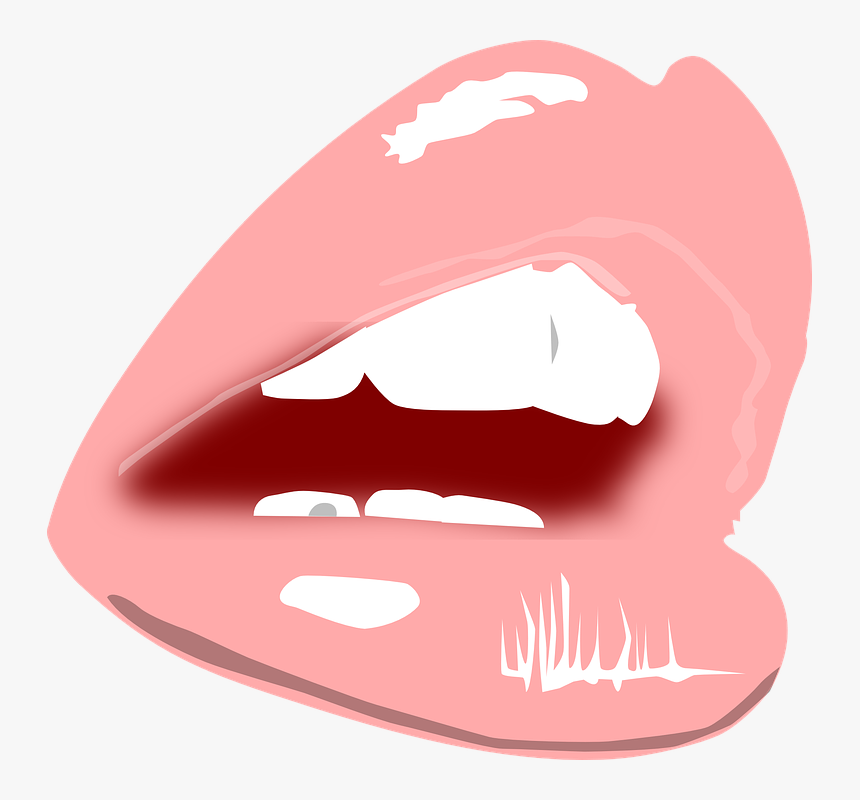 Lips Clipart Kiss The Cook - Transparent Lip Drawing Png, Png Download, Free Download