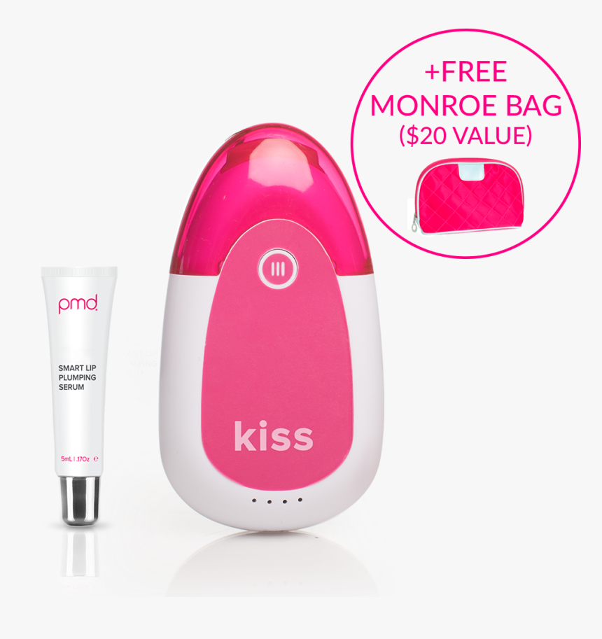 Transparent Lip Kiss Png - Lip Plumper Pmd Kiss, Png Download, Free Download
