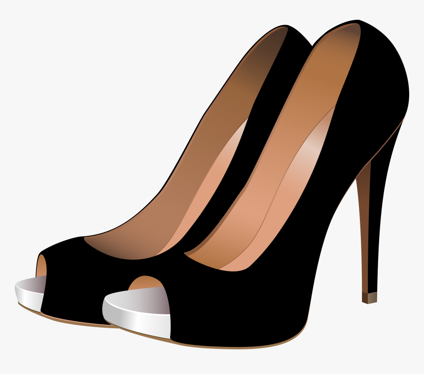 High-heeled Footwear Stiletto Heel Shoe Clip Art - High Heels Sandal Png, Transparent Png, Free Download