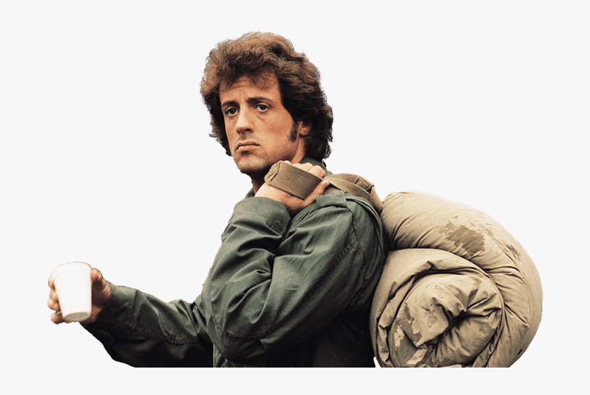 First Blood Sylvester Stallone - Rambo Photo First Blood, HD Png Download, Free Download
