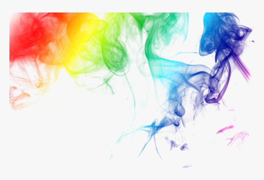 Rainbow Colored Smoke Png - Transparent Background Colourful Smoke Png, Png Download, Free Download