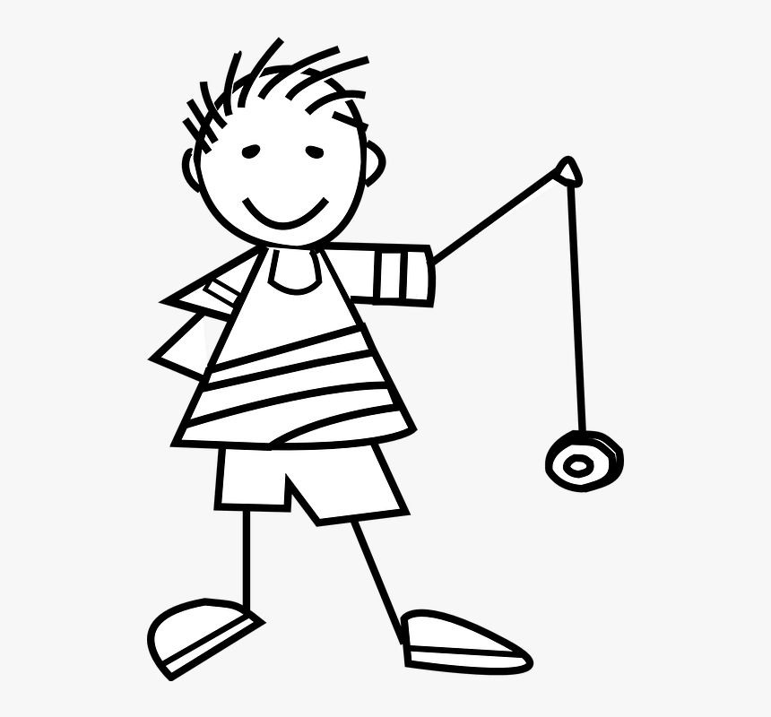 How To Help - Kid Yoyo Clipart, HD Png Download, Free Download