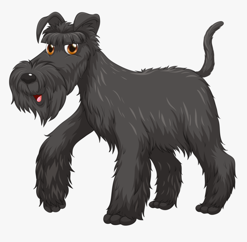 Pitbull Clipart Spotted Dog - Kerry Blue Terrier Png, Transparent Png, Free Download