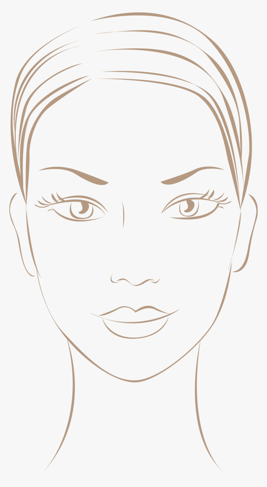 Clipart Freeuse Veins Drawing Face - Sketch, HD Png Download, Free Download