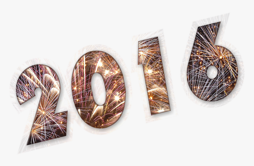 Year, Number, New Year"s Day, Date, Sylvester - Ano Novo 2016 Png, Transparent Png, Free Download