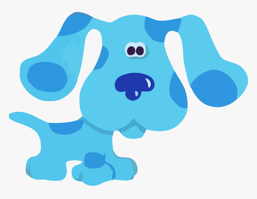 Dog Clipart Getdrawings Blue - Blues Clues Blue Png, Transparent Png, Free Download