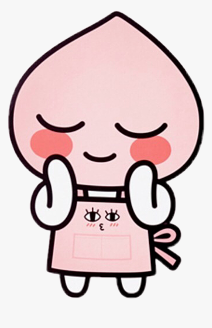 Kakao Sticker - Kakaotalk Apeach Png, Transparent Png, Free Download
