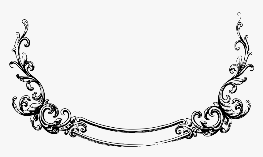 Vintage Scroll Png Clip Transparent Download - Vintage Art Png, Png Download, Free Download