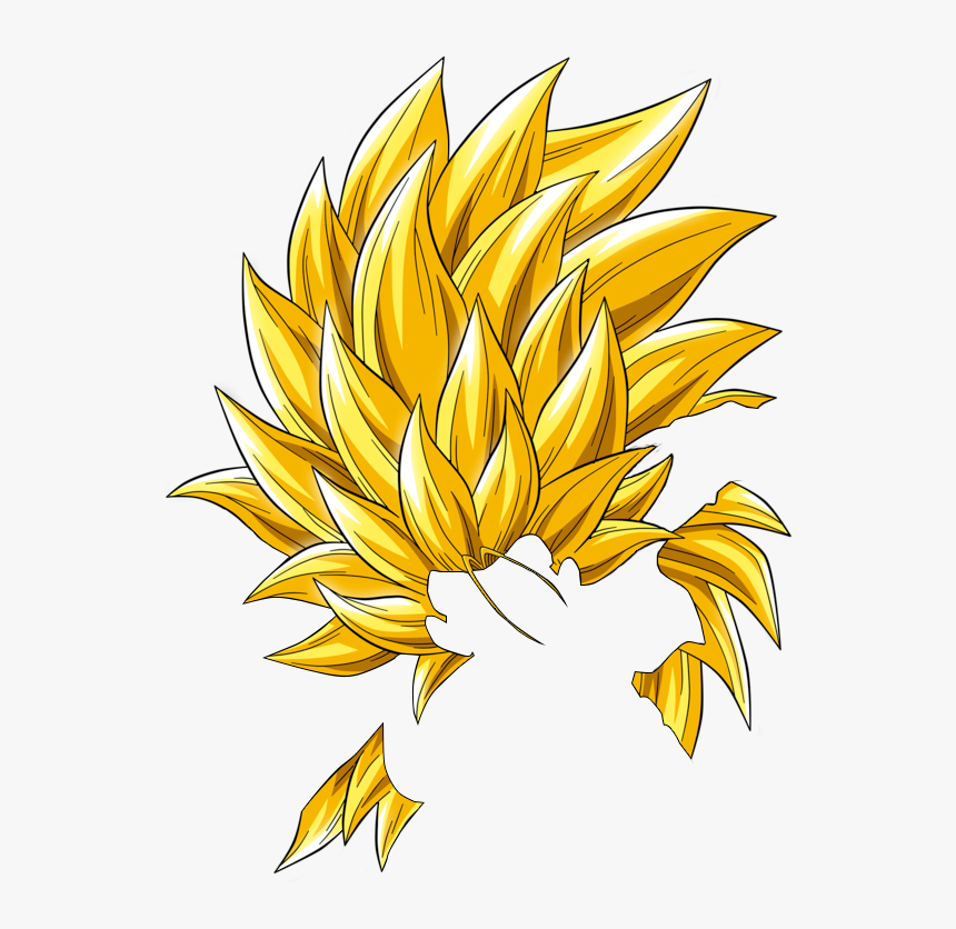 Super Saiyan 3 Hair Png, Transparent Png, Free Download