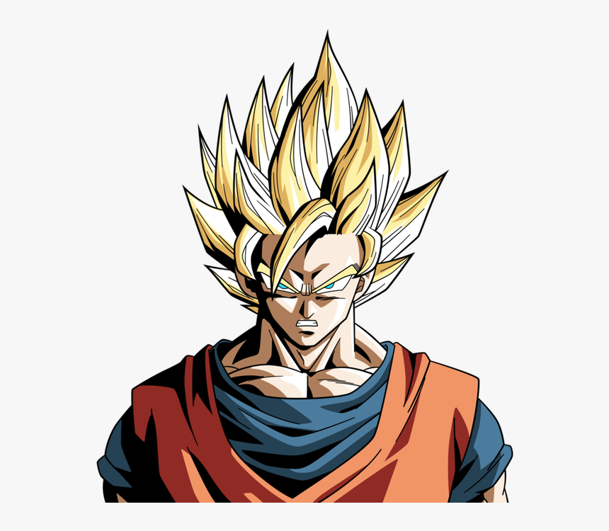 Super Saiyan 2 Hair Png Vector Free Stock - Son Goku Super Saiyan 2, Transparent Png, Free Download