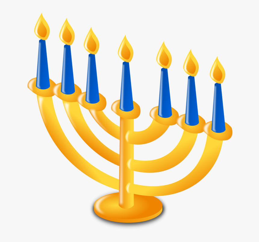 Hanukkah Candles Svg Clip Arts - Hanukkah Candles Clipart, HD Png Download, Free Download