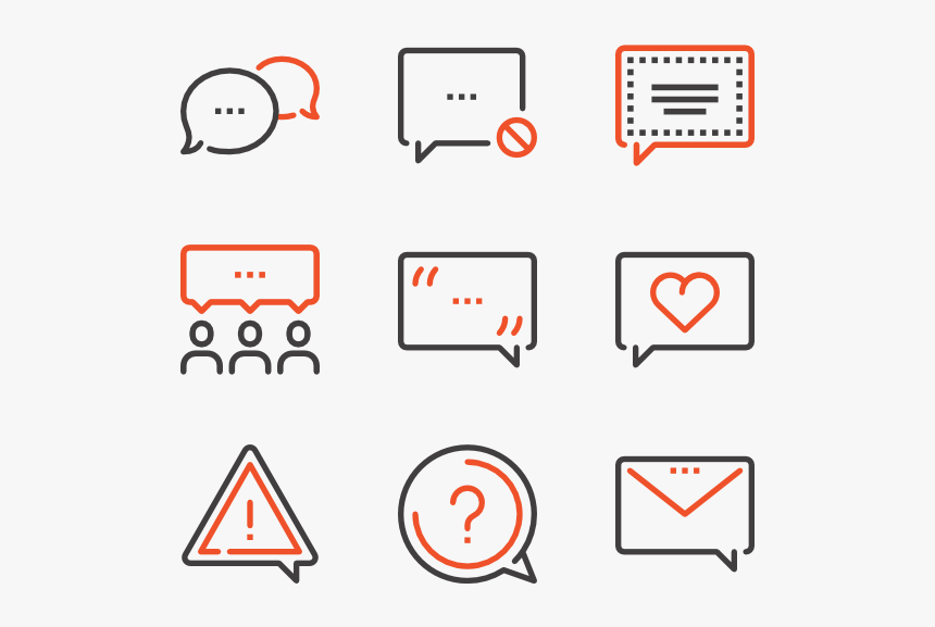Message Bubbles - Negotiation Icon, HD Png Download, Free Download
