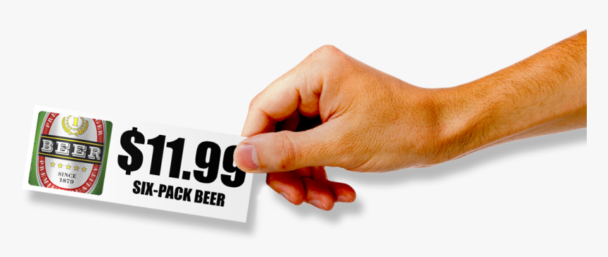Beer Cooler Price Tag, HD Png Download, Free Download
