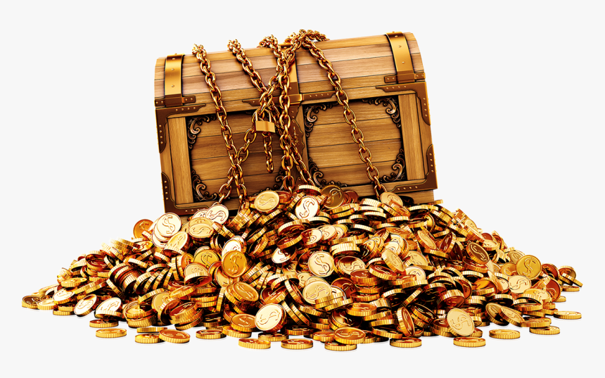 Pile Of Gold Png - Treasures Png, Transparent Png, Free Download