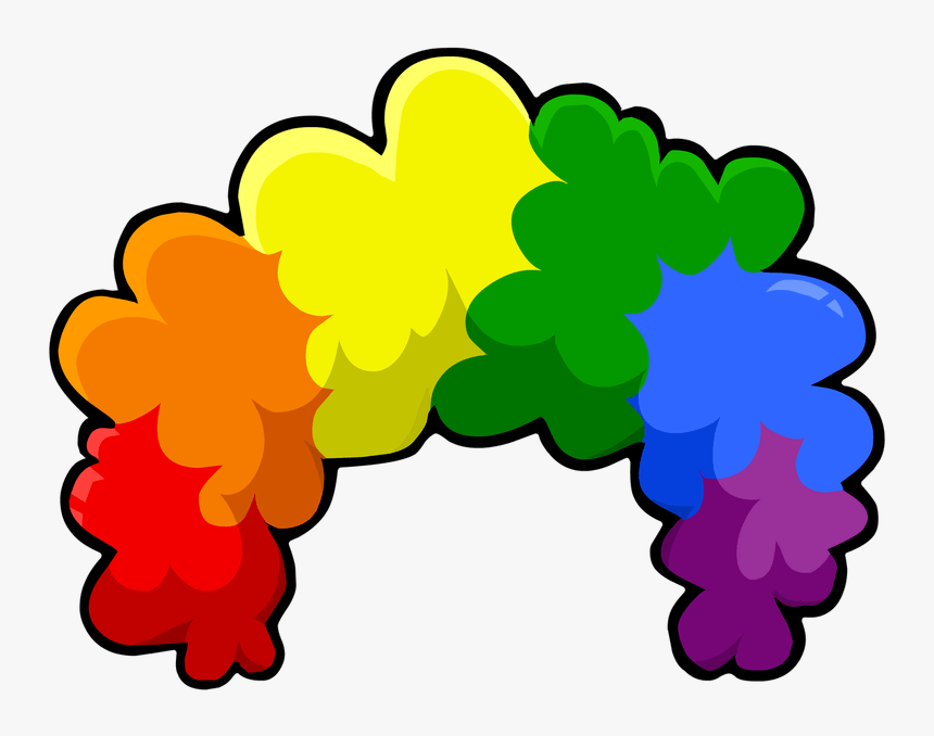 Clown Hair Png Clown Wig Transparent Background Png Download