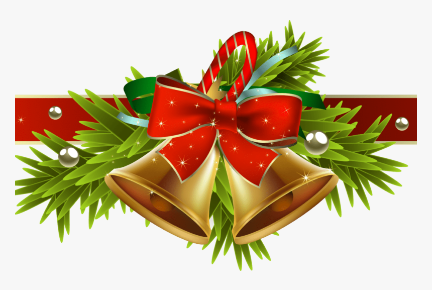 Christmas Ribbon With Christmas Decor Png Hd - Merry Christmas Images 2018 Hd, Transparent Png, Free Download