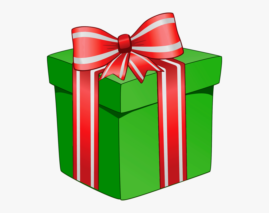 Clipart Present Green - Christmas Present Clip Art, HD Png Download, Free Download