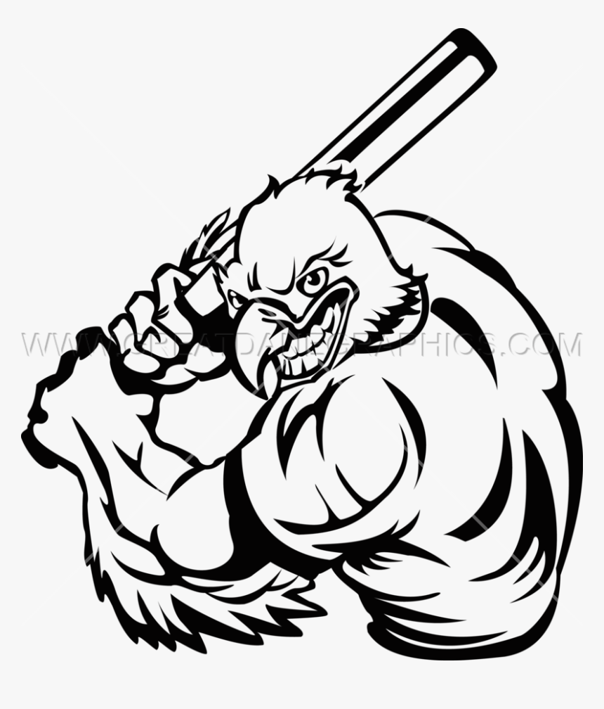 Eagle Baseball Player Production - Eagle Claw Png, Transparent Png, Free Download