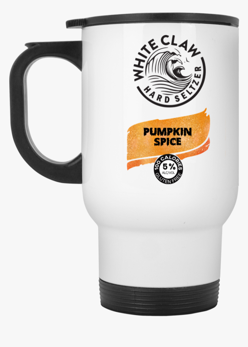 White Claw Hard Seltzer Pumpkin Spice Mug, Travel Mug - White Claw Costume, HD Png Download, Free Download