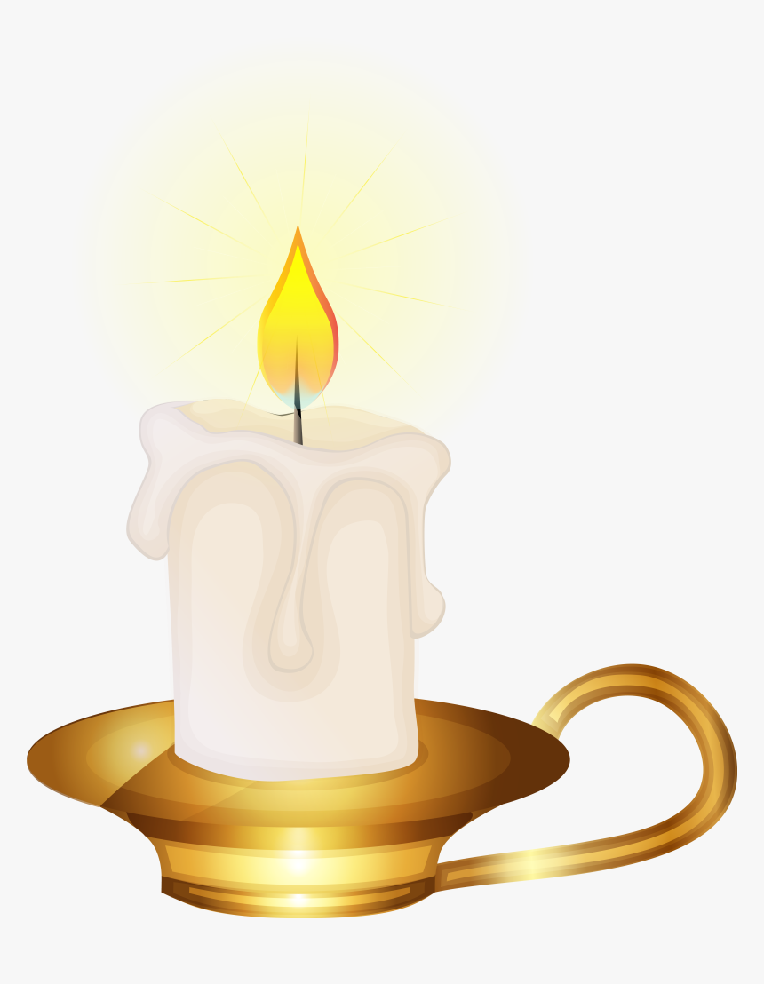 Transparent Candlelight Clipart - Candle Clip Art, HD Png Download, Free Download