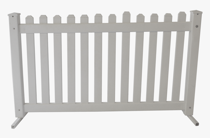 White Resin Picket Fence - Picket Fence, HD Png Download, Free Download