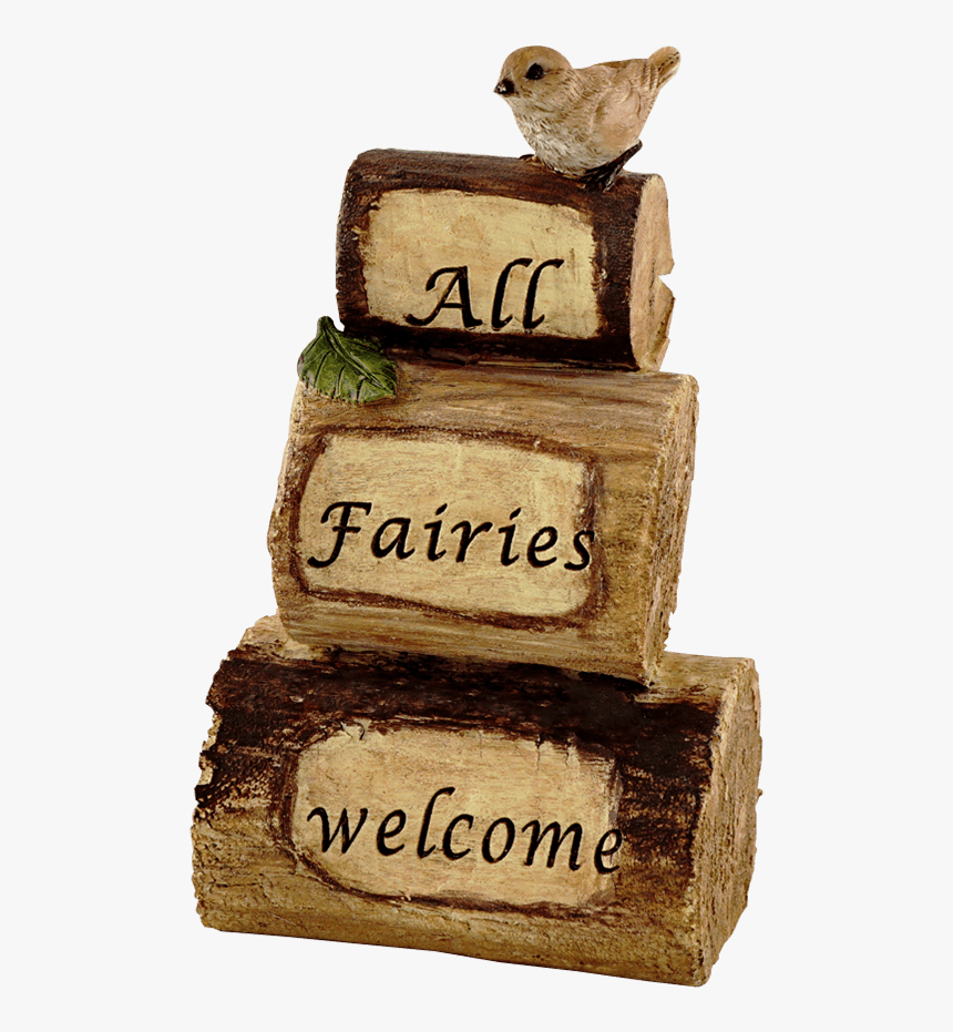 All Fairies Welcome Fairy Garden Cairn - Birthday Cake, HD Png Download, Free Download