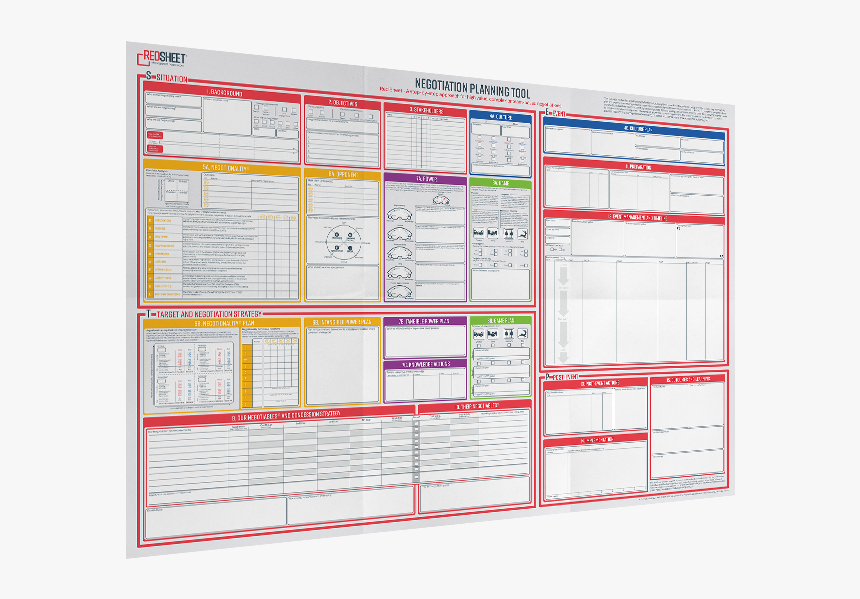 Red Sheet Tool Original - Red Sheet Negotiation Poster, HD Png Download, Free Download