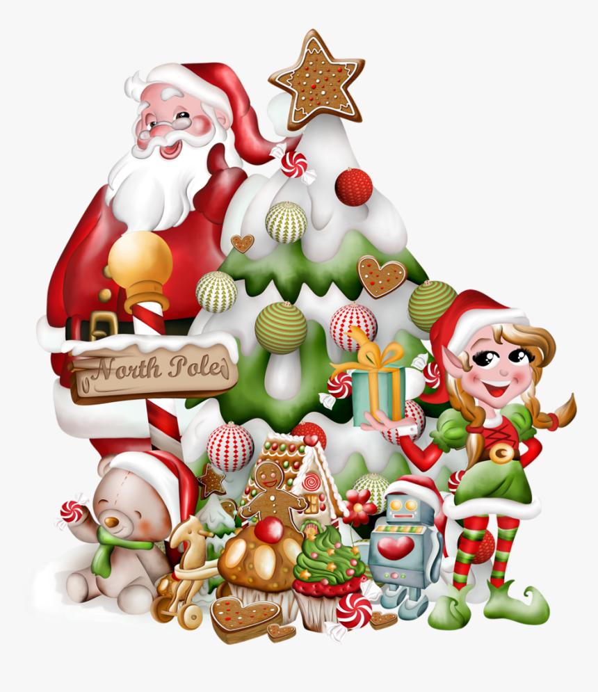 Father Christmas Png Background, Transparent Png, Free Download