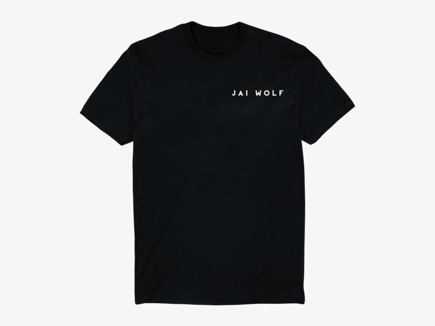 Jai Wolf Black Tee - Shirt, HD Png Download, Free Download